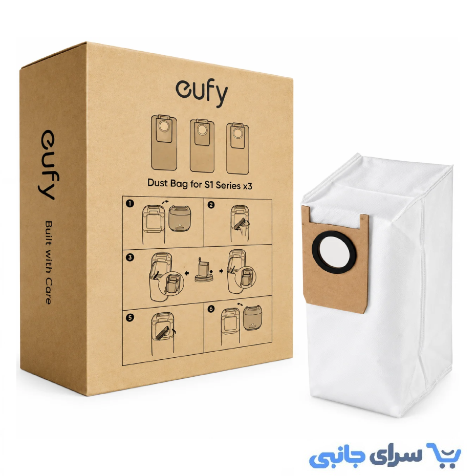 خرید کیسه گرد و غبار یوفی انکر مدل Anker Eufy Official Accessory-Dust Bag for Omni S1 Pro/S1 T29B9021