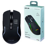 ماوس بی سیم گیمینگ گرین لاین مدل  GREEN LION GNRM5RGMSEBK Rechargeable Gaming