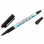 ماژیک سی دی دو سر زبرا مدل ZEBRA YYTS7-bk مشکی بسته 10 عددی - تصویر 3