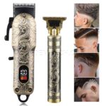 ماشین اصلاح و خط زن شارژی موی سر و صورت یاخن مدل YACHEN YC-2007 مشکی - تصویر 2